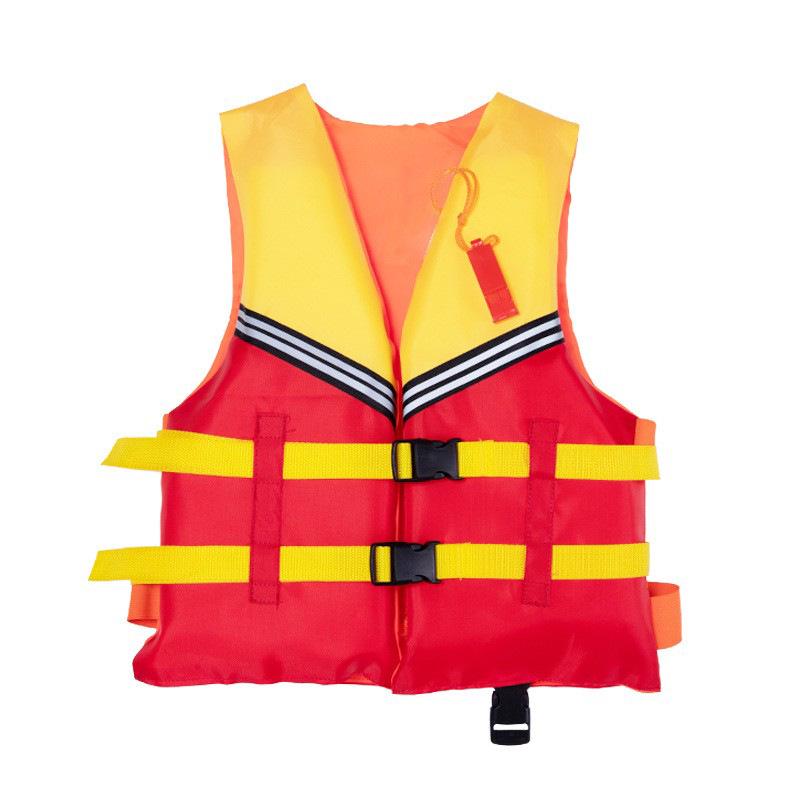 Portable Kids' Swimming Buoyancy Vest - Stylish, Safe Life Jacket for Boys