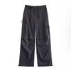 Women's  Cargo Pants Overalls   Hiking Pants High Waist Retro Loose Wide-leg Bow Casual Sports   Pants