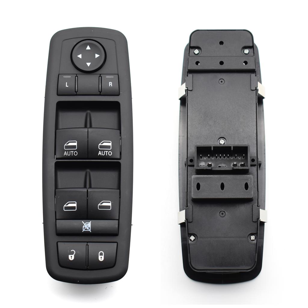 Esipoolne vasakpoolne elektriline peamine aknalüliti Dodge Journey Charger Chrysler 300 200 2011 2012 2013 2014 2015 2016 2017 68231805AA jaoks