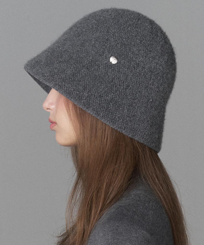 Hwaiteusaenjeu Fluffy Wool Knit Bucket Hat La Rochelle (4 Colors)