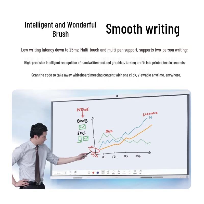 Huawei IdeaHub B2 Base 65-inch Smart Interactive Display (CN Version)