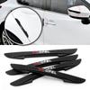 4Pcs Silicone Car Door Rearview Mirror Anti-Collision Bumper Strip Protector Sticker For Astra Insignia Corsa Zafira Antara JG4