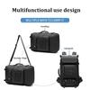 Herren Reiserucksack wasserdicht 17 Zoll Business Laptop Rucksack mit separatem Schuhbeutel USB-Aufladung 50L Outdoor Wanderrucksack