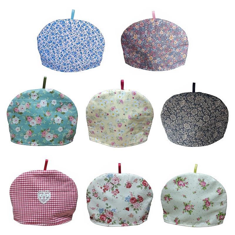 1PC Warmer Protector Thermal Insulation Teapot Warm Cover Kettle Cosy for Medium Warmer Cozy Printing Anti-scald 35X25CM