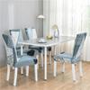 Rekbare Elastische Eetkamerstoelhoes Spandex Slipcover Beschermhoes Voor Keuken Bruiloft Hotel Banket Woonkamer Stoelzitting 1 stuks