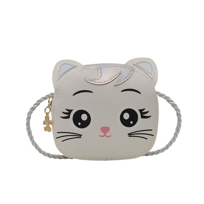 Neue Cartoon Kinder Umhängetasche Nette Katze Kinder Mode Geldbörsen und Handtaschen Netter Junge Mädchen Mini Schulter Tasche