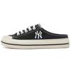 Playball Mule Mules Trendy Slip Resistant , Abrasion Resistant , Lightweight Low Top Canvas Shoes Unisex Black (Unisex) Canvas Shoes