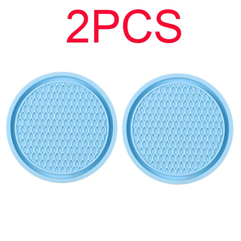 Car Non-slip Water Cup Pad Rhinestone Decoration Auto Interior For Gv80 Accessory Car Things Car Dashboard Decoration