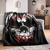 1pc Kiss Zombies, Horror Blanket Soft All Season Throw with Vibrant Design, Perfect for Home, Travel, and Gifts, Ideal for Naps and Camping