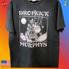 Dropkick Murphys Band T Shirt Celtic Punk Rock Boston Concert Tee Vintage Style Unisex T-Shirt