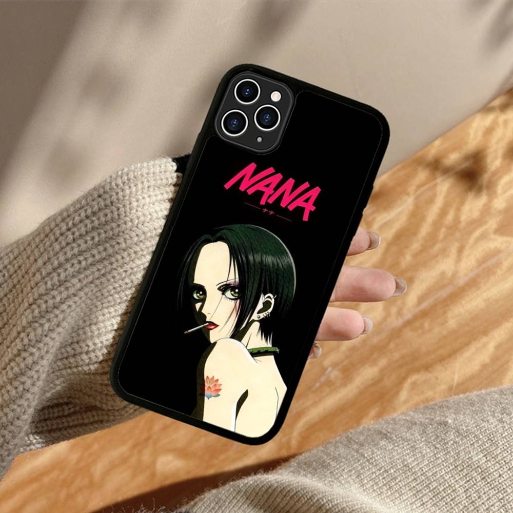 Anime Cool Nana Osaki Phone Case For Iphone 11 12 13 14 15 Pro Max 17 16 Plus Hard PC+TPU Back Cover