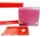 Authentisches Must de Cartier Bordeaux Leder Münzbeutel #6645 Offene Schachtel