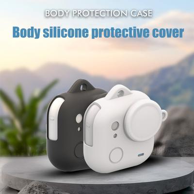 Silicone Protective Case for Insta360 GO Ultra Shockproof Action Camera Protector Cover Skin Shell