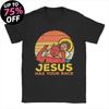 Short Sleeve Tee Shirt Tops T Shirt Graphic Jesus Has Your Back Jiu Jitsu Retro Christian T Shirts Women and UnisexVintage