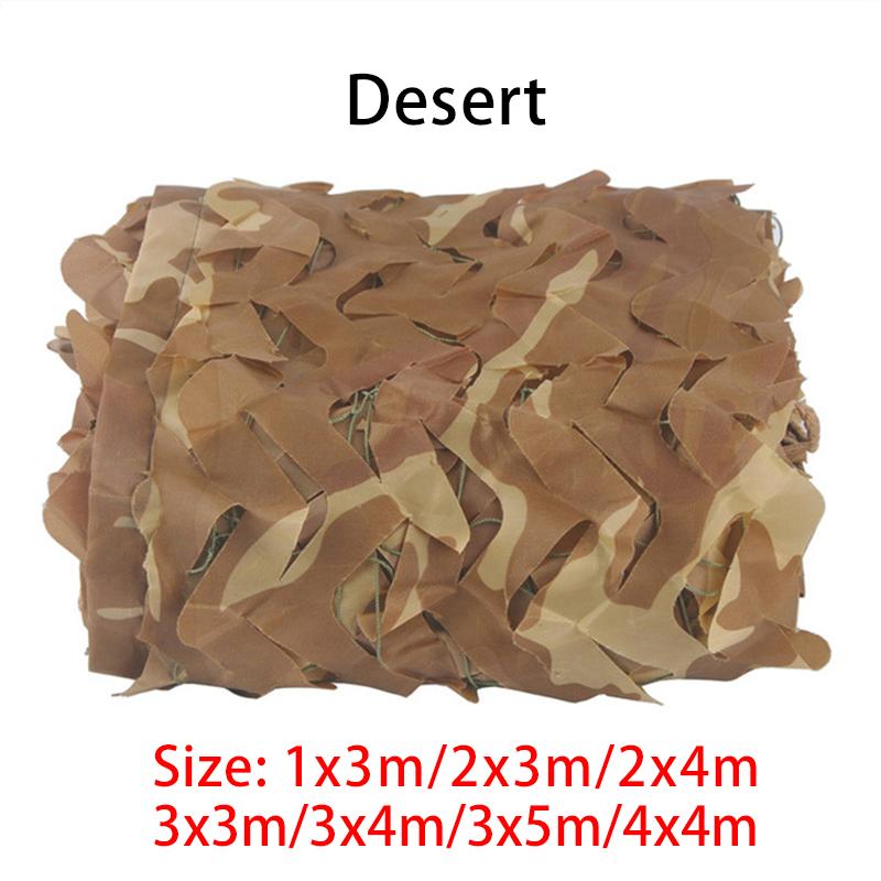 8Colors Outdoor Car Cover Desert Woodland Blinds Sun Shelter Muti-Size Jungle Sun Shelter Hunting Camping Camo Net