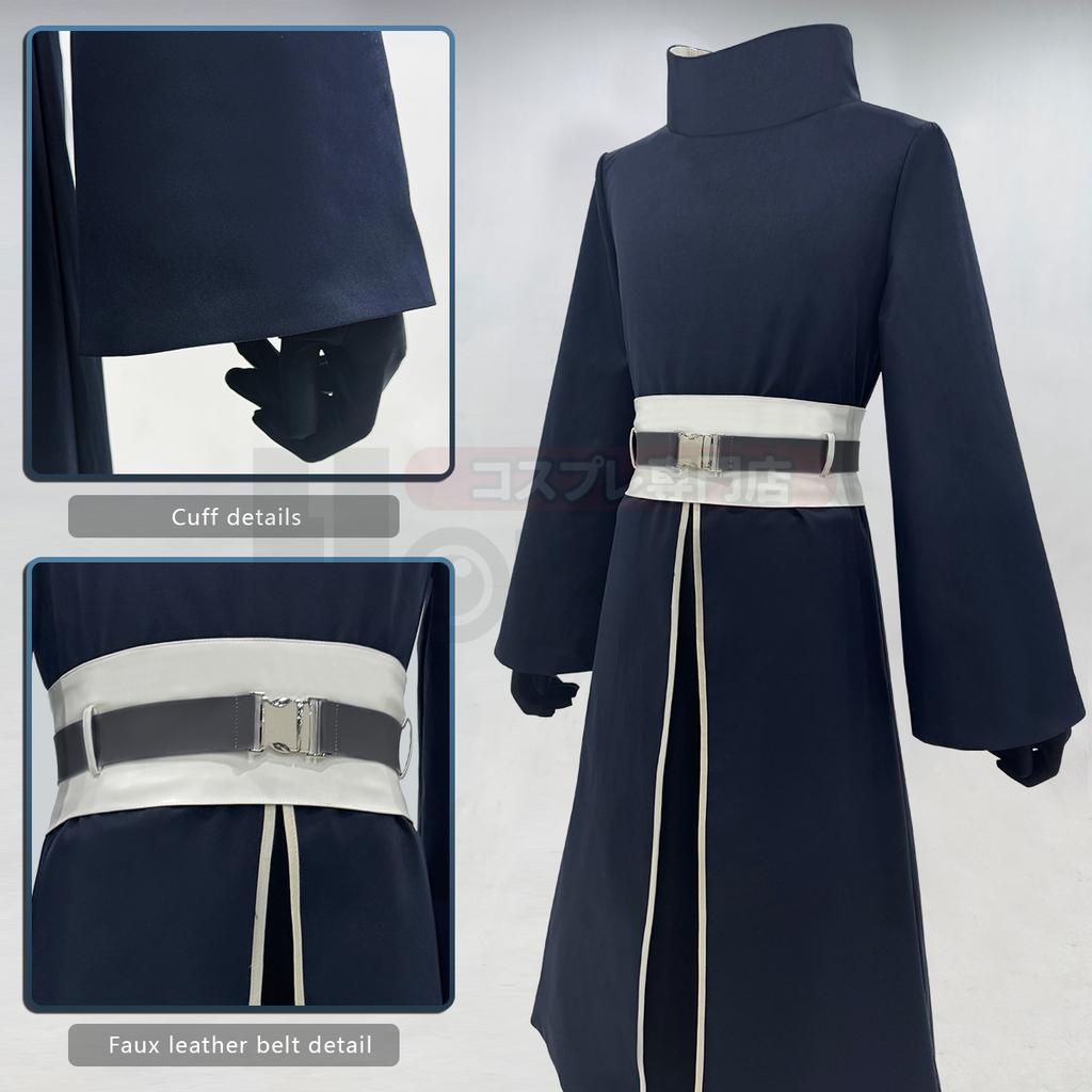 HOLOUN Anime Uchiha Obito Cosplay Kostüm Mantel Elastische Hose Gürtel Handschuhe Cos Convention Geschenk Erwachsenenversion Unisex