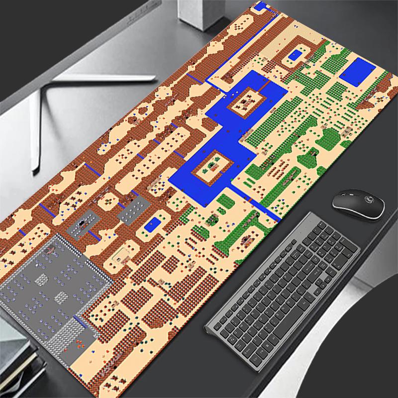L-legend of Z-zelda XXL Podložka pod myš Počítačová Rýchlostný typ kobercová podložka pre e-športových hráčov Podložka pod myš a klávesnicu na notebook Kancelárska podložka na stôl