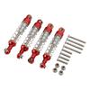 2 Pairs Aluminum Alloy Shock Absorber 60mm RC Car Modification Parts for WPL C14 C24 MN D90 99S