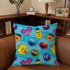 Cartoon S-Sesame Street Cushion Cover Pillowcase Upholstery Sofa Throw Pillow Home Decor Pillowcas