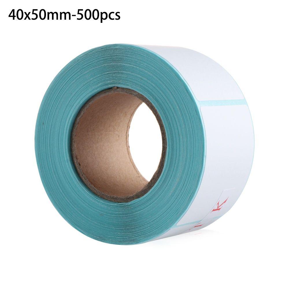 Hot Sale Print Supplies Supermarket Price Adhesive Paper Waterproof Thermal Sticker Package Label