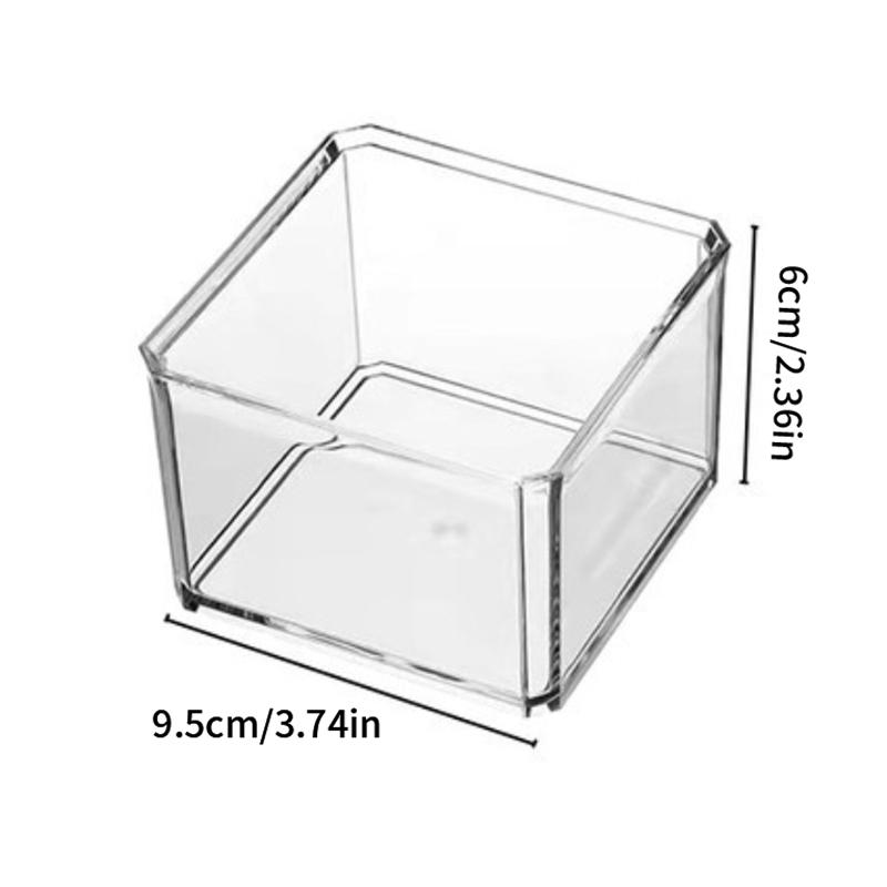 Tea Bag Storage Box Drawer Type Coffee Capsule Sorting Box Acrylic Sealed Storage Jar With Lid Tea Coffee Sugar Container