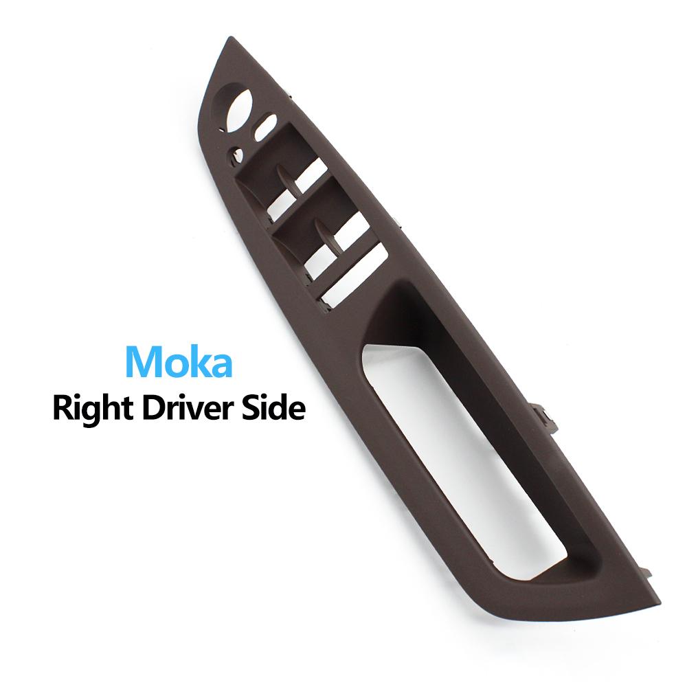 5 Colors LHD RHD Upgraded Interior Door Armrest Window Switch Panel Cover Trim Replacement For BMW X5 X6 E70 E71 E72 2007-2014
