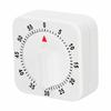 Cooking Tools Countdown Alarm Reminder 60 Minutes Kitchen Timer White Square Practical Mechanical Timer Kitchen Tools