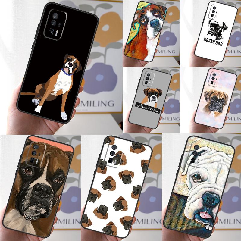 Custodia Cane Boxer Per Xiaomi 13T 12T 11T 13 Pro 14 Ultra 12 Lite POCO F5 M6 X6 Pro X5 X3 F3 M5s Cover