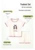 Summer Kids' Cartoon Pajamas - Cute Eukeliss Short Sleeve Shorts Set for Boys and Girls, Breathable & Cool Sleepwear