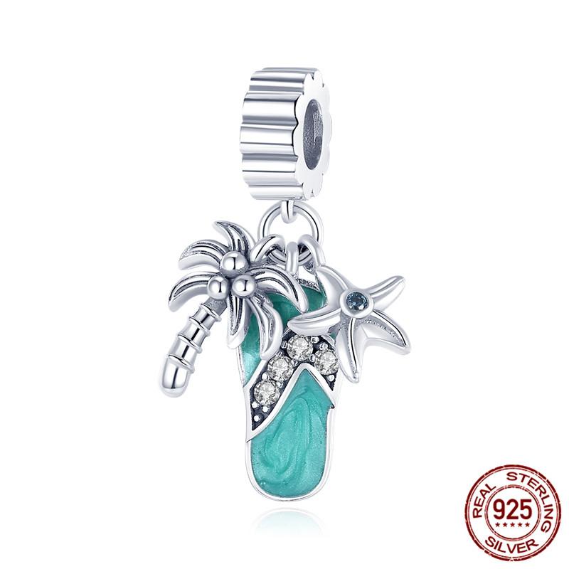 925 Sterling Silver Coffee Cup Ice Cream Wine Glass Pavé Shiny Pendant Beads Fit Charms Bracelet Jewelry