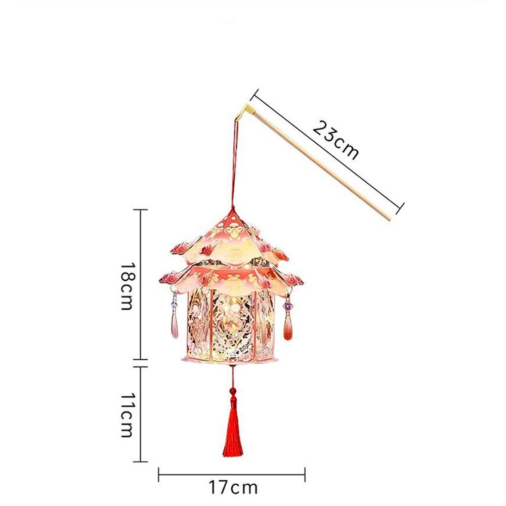 Blessing Words Mid-Autumn Festival Lantern Glowing Lantern  for Party Moon Festival Holiday