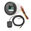 52mm GPS Speedometer Odometer Mileage Gauge LCD Display DC 9‑32V for RV Marine Boat Yacht Vehicles