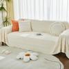 Living Room Sofa Cover Plush Couch Cover Nordic Sofa Cushion Non-slip Sofa Towel L-shaped Sofa Protective Case