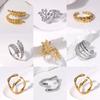 Women's Stainless Steel Ring: Open, Non-Fading, Simple & Fashionable Hand Jewelry