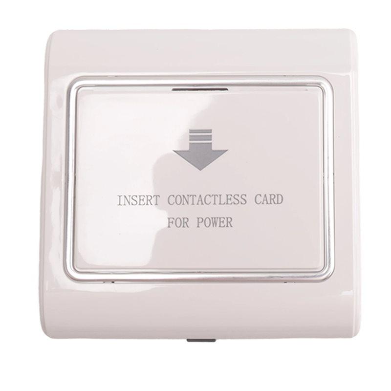 A84E-Interrupteur d'alimentation d'hôtel avec arrêt différé Économie d'énergie Carte à induction Induction à trois fils 40A Basse fréquence 220V