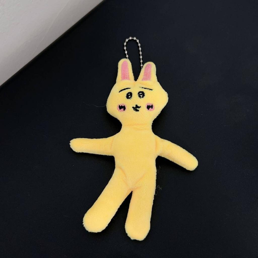 3 Stück Chikawa Plüschtier Anhänger Usaqi Lustiges Taschen-Hängeornament Falsche Lustige Serie Rucksack Schlüsselanhänger Plüschtier