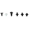 100 Pcs Car Retainer Clips Body Plastic Rivets Fasteners Push Bumper Door Trim Panel Screws with Removal Tool