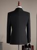 Tashiduo Formal Wear Double-Breasted Tencel Wool Men's Three-Piece Wedding Suit