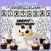 Farm Cow Birthday Party Decorations Set With Banners Balloons And Flags For Celebrations