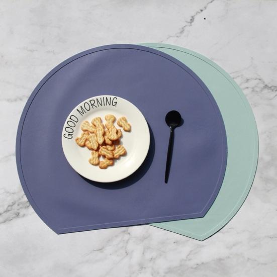 Silicone Placemats Non-Slip Waterproof Dining Table Mat