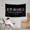 Simple English Space World Tapestry - Bedroom And Living Room Wall Hanging - Home Decoration Background Fabric