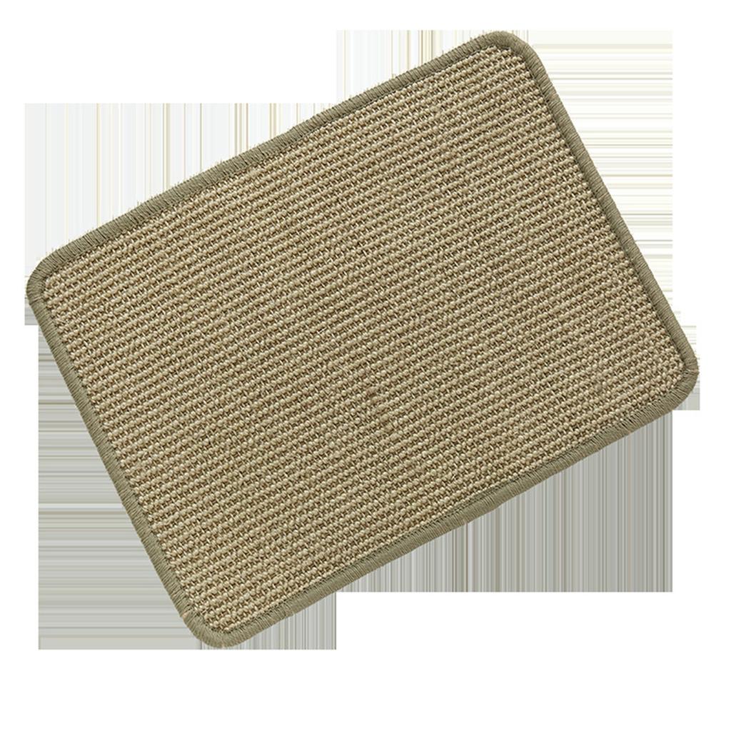Natural Sisal Cat Scratcher Mat Horizontal Cat Floor Scratching Pad Rug Scratch Pad For Cat Grinding Claws & Protecting Furniture 12*16in