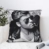 George Music Rascal Art Pillow Case Soft Pillow Cover For Sofa Bedroom Home Decor Vintage Pillowcases