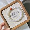 Natural Freshwater Pearl Nanhong Design Bracelet Bracelet.