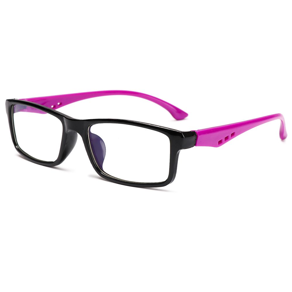 Fashion Vintage Square Eyeglasses Ultra Light Frame Eye Protection Anti-Blue Light Glasses