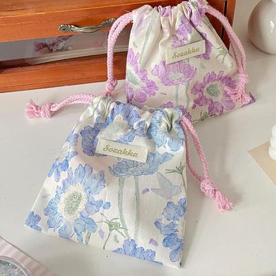 Pochette Bokjori à cordon Fleur de Sion