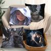 Ice P-Princess Anime G-Ghost Blade Pillow Case Fashion Square Pillowcase Bedroom Sofa Room Ins Decoration Leisure