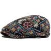 Elegant Embroidered Beret Hat Stylish Unisex Accessory Comfortable Wear For Outdoor Adventures And Social Gatherings