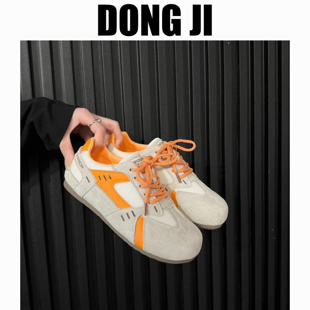 Dexun Shoes Women's 2025 Early Spring New Inner Height Increase Puff Big Head Casual Versatile Sports Women's Shoes Forrest Gump Shoes Board Shoes