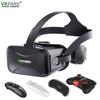 Original J30 4k Virtual Reality 3d Glasses Box Stereo Vr Google Cardboard Headset Helmet For Ios Android Phone Max 6.7",rocker